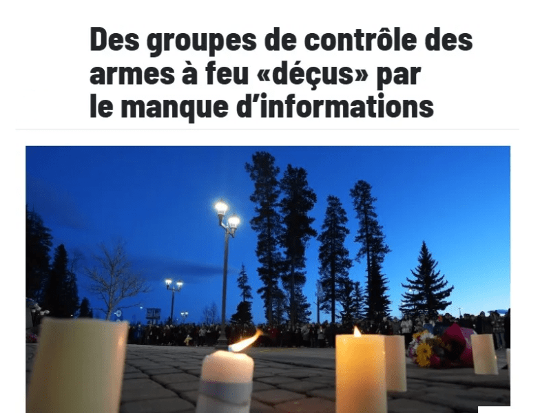 Public Safety Requires Transparency from RCMP re Guns Used in Tumbler Ridge Mass Shooting