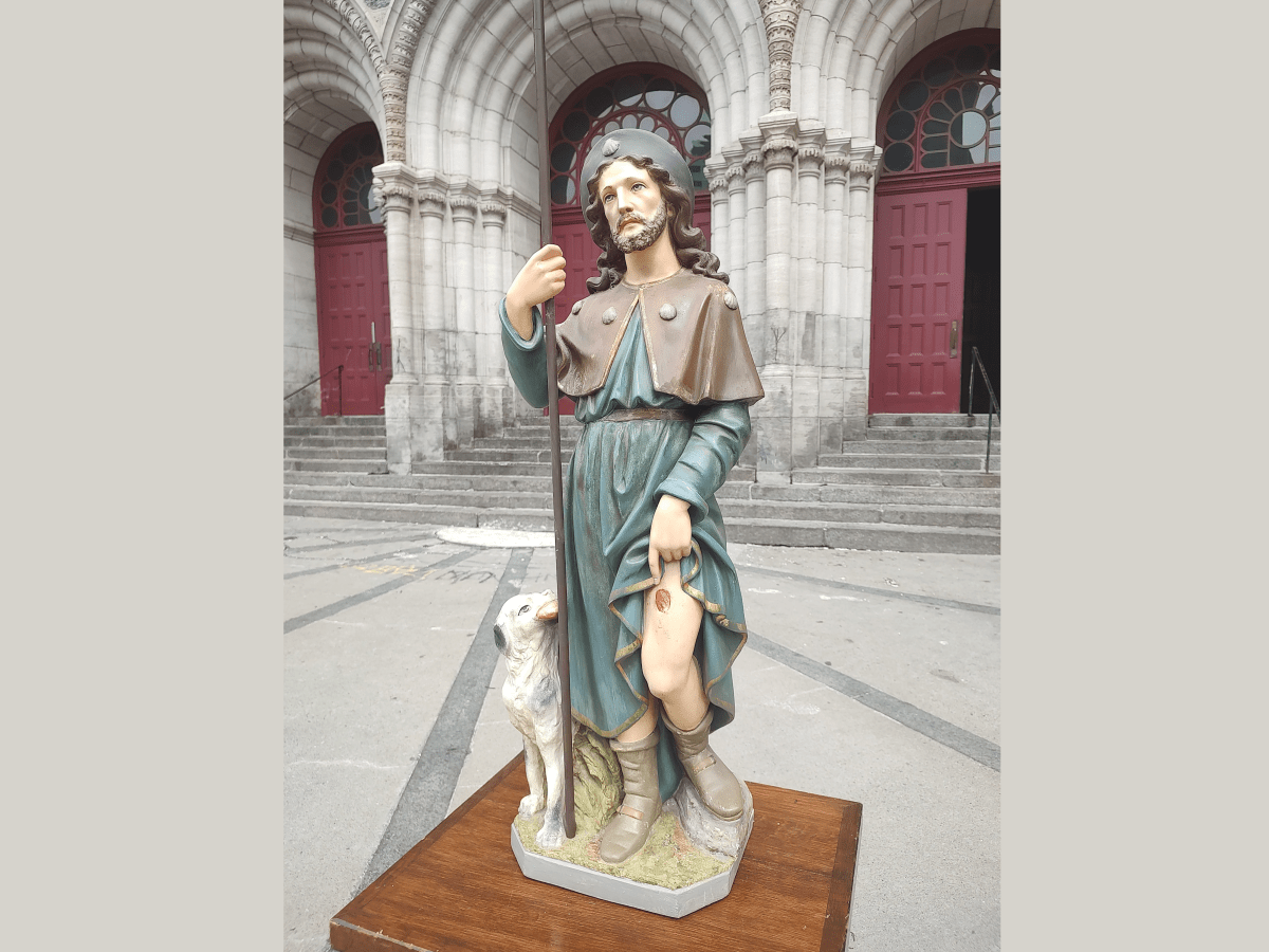 Bénédiction des chiens à l’église St-Roch de Québec